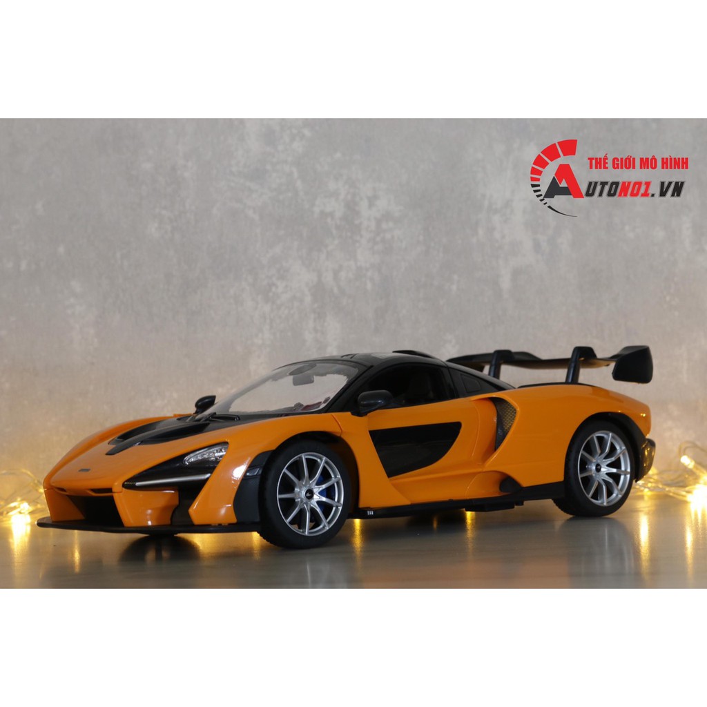 MÔ HÌNH XE ĐIỀU KHIỂN Ô TÔ MCLAREN SENNA ORANGE 1:14 RASTAR 7242