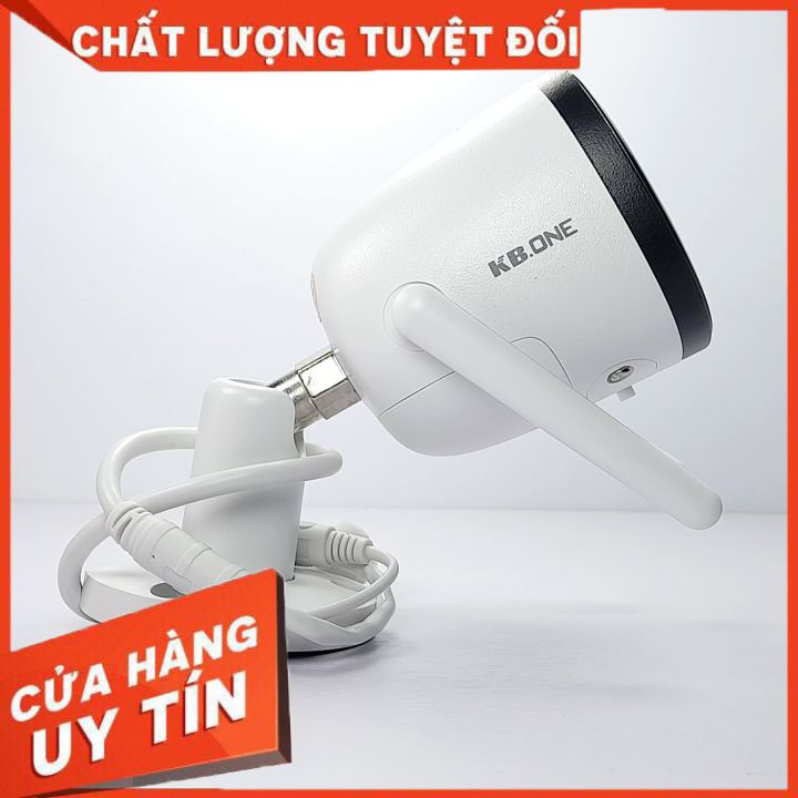 Camera Wifi Kb One KN-B21F - Camera Ngoài trời, Ăng ten kép, có màu ban đêm