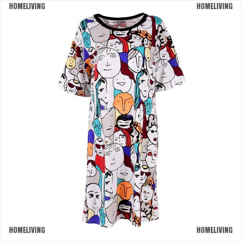 Đầm Đi Biển Dáng Rộng In Họa Tiết Phong Cách Boho Quyến Rũ Cho Nữ