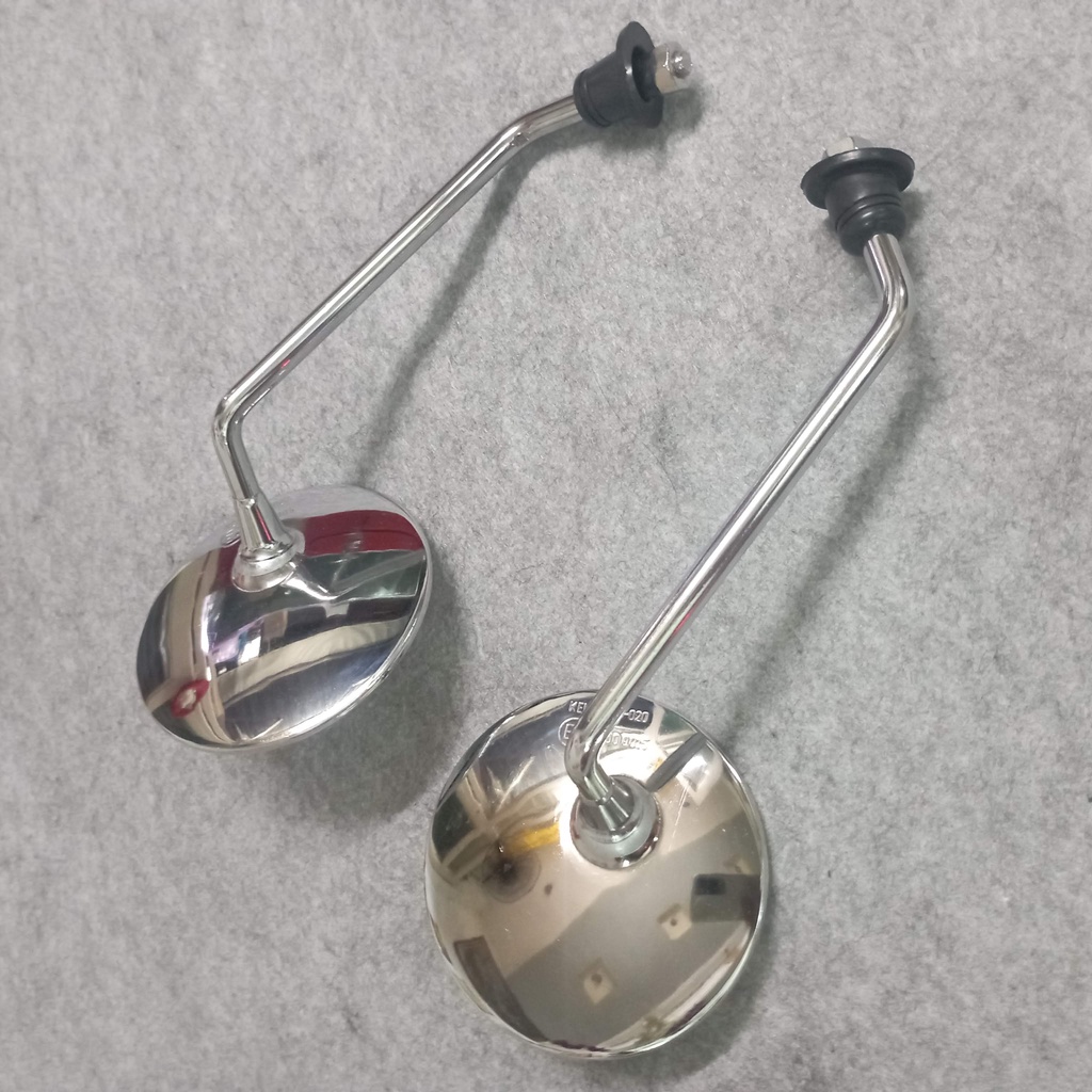 CẶP KÍNH CHIẾU HẬU TRÒN GẮN NHIỀU LOẠI XE MÁY 8 LY , 10 LY