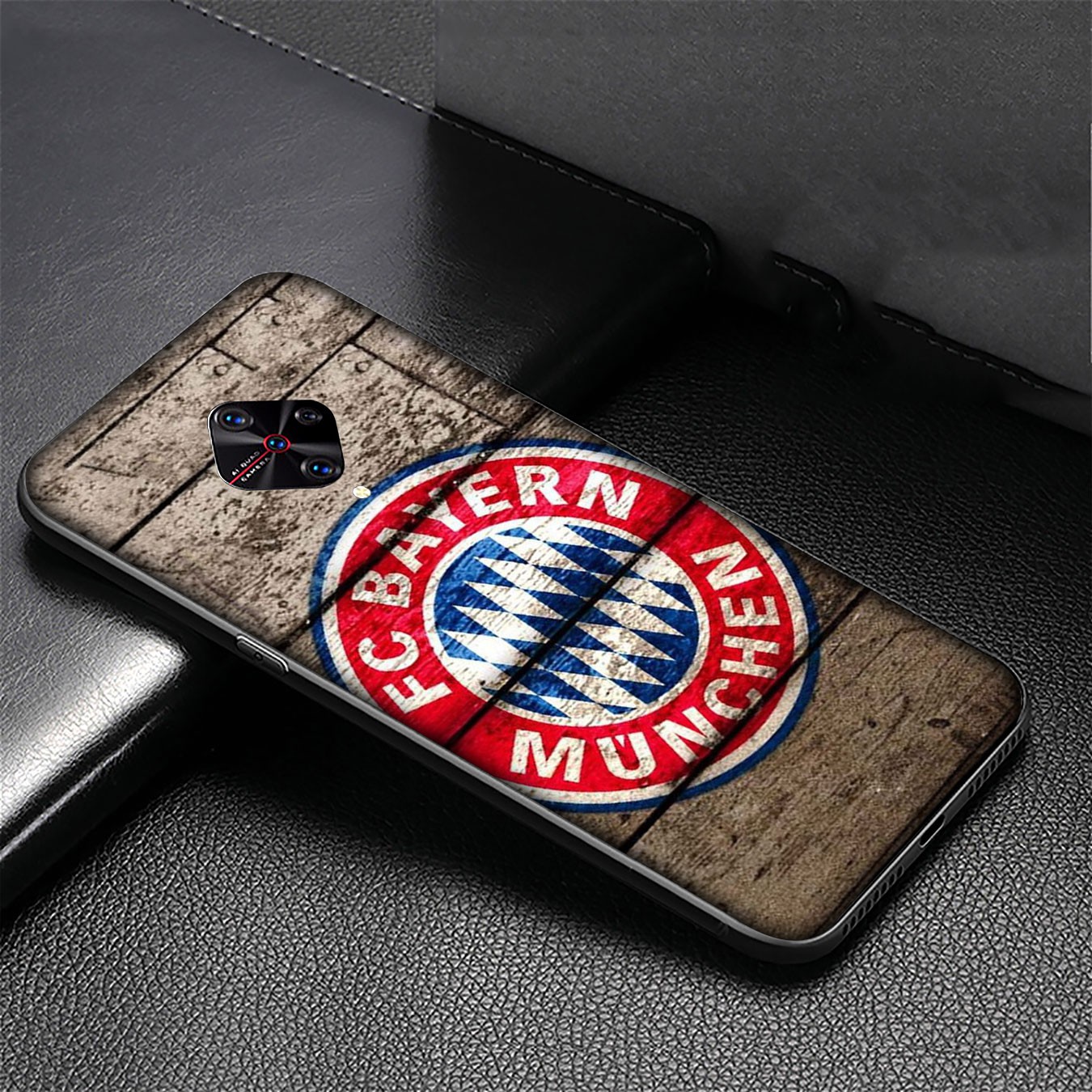 Ốp điện thoại silicon mềm họa tiết FC Bayern Munich cho Huawei P30 Pro Lite Y6 Y7 Y9 Prime 2019 2018