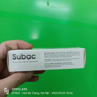 Su bạc gel làm sạch và sát khuẩn da