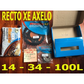 Nhông sên dĩa recto xe axelo