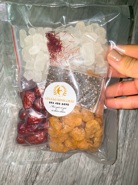 [Mã 267FMCGSALE giảm 8% đơn 500K] Combo 20 set Nguyên liệu Cung Đình chưng yến - kèm saffron | BigBuy360 - bigbuy360.vn