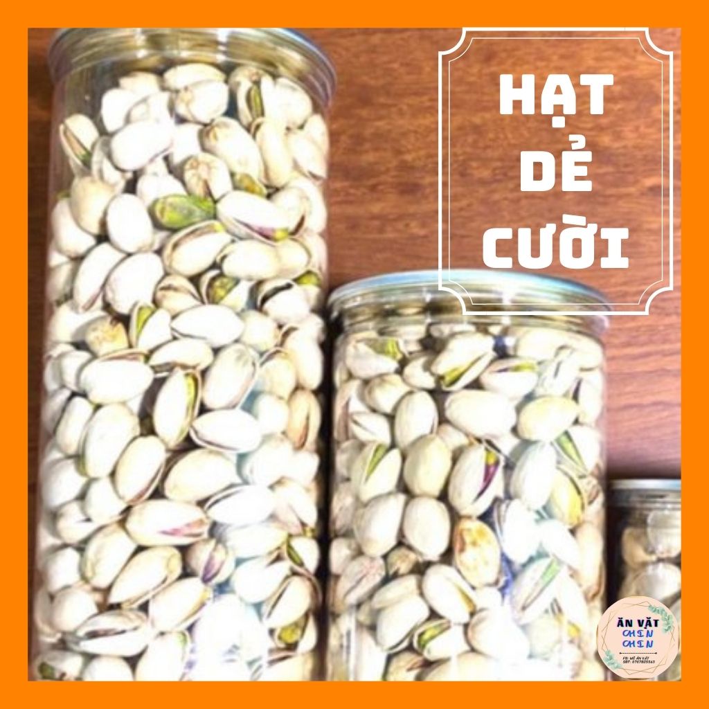 Hạt dẻ cười lon 350g, không tấy trắng, không bị mềm, thơm ngọt - ĂN VẶT CHIN CHIN.