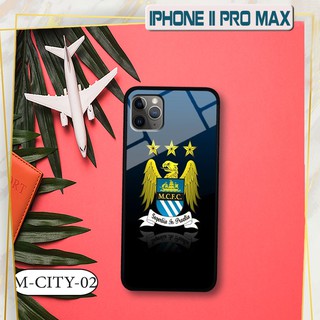 Ốp lưng kính 3D iPhone 11 Pro Max- hình đội bóng