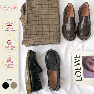 [Cao cấp] Giày lười loafer Harajuku lót CLXY giày bệt giày da cao cấp