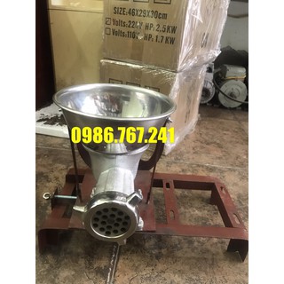 Cối đùn xay thịt, cối gang chưa kèm theo mô tơ, xay cua cá,...