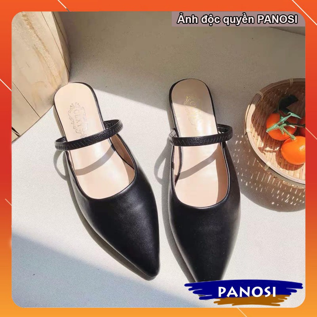 Giày sục dây mũi nhọn điệu đà Hàn Quốc