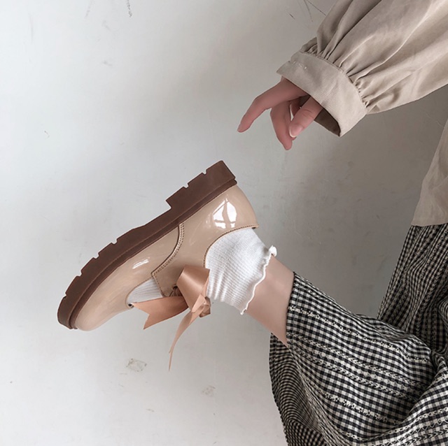 🌿Giày Lolita thắt dây nơ Retro 🌿 | BigBuy360 - bigbuy360.vn