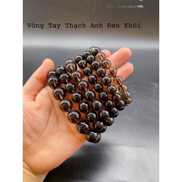 Vòng Tay Đá Đen Khói Phong Thuỷ