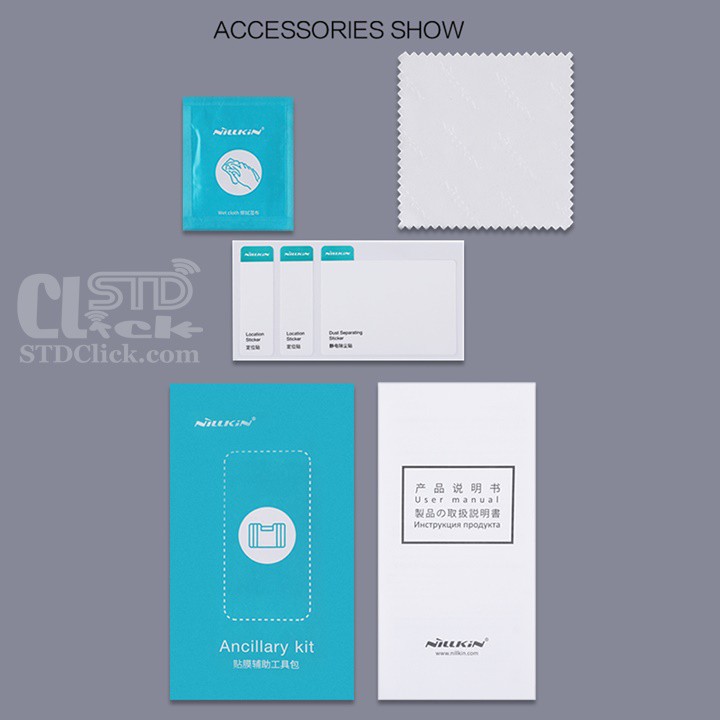 MIẾNG DÁN CƯỜNG LỰC IPHONE 11 - 11 PRO - 11 PRO MAX NILLKIN 2.5D CP+PRO CHÍNH HÃNG