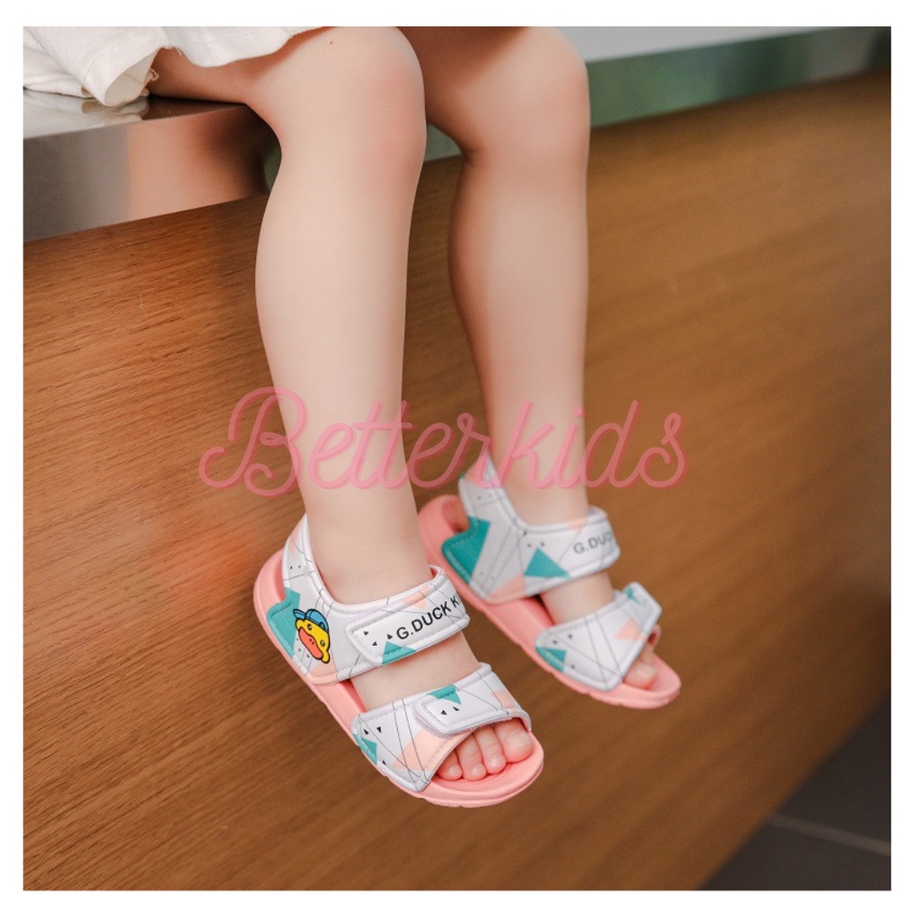 Dép Sandal Cao Cấp Gduck Siêu Nhẹ, Chống Nước, Chống Trơn Cho Bé Trai Bé Gái