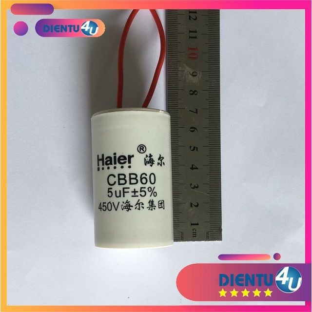 Tụ Khởi Động CBB60 4uF 5uF 6uF 8uF 10uF 12uF 15uF 16uF 18uF 20uF