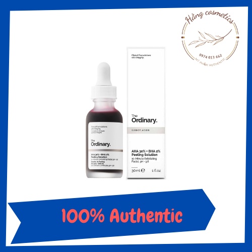 [Ordinary] Tẩy Da Chết The Ordinary AHA 30% + BHA 2% Peeling