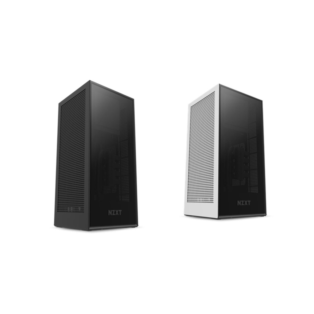 Vỏ case NZXT H1 MATTE WHITE/ BLACK