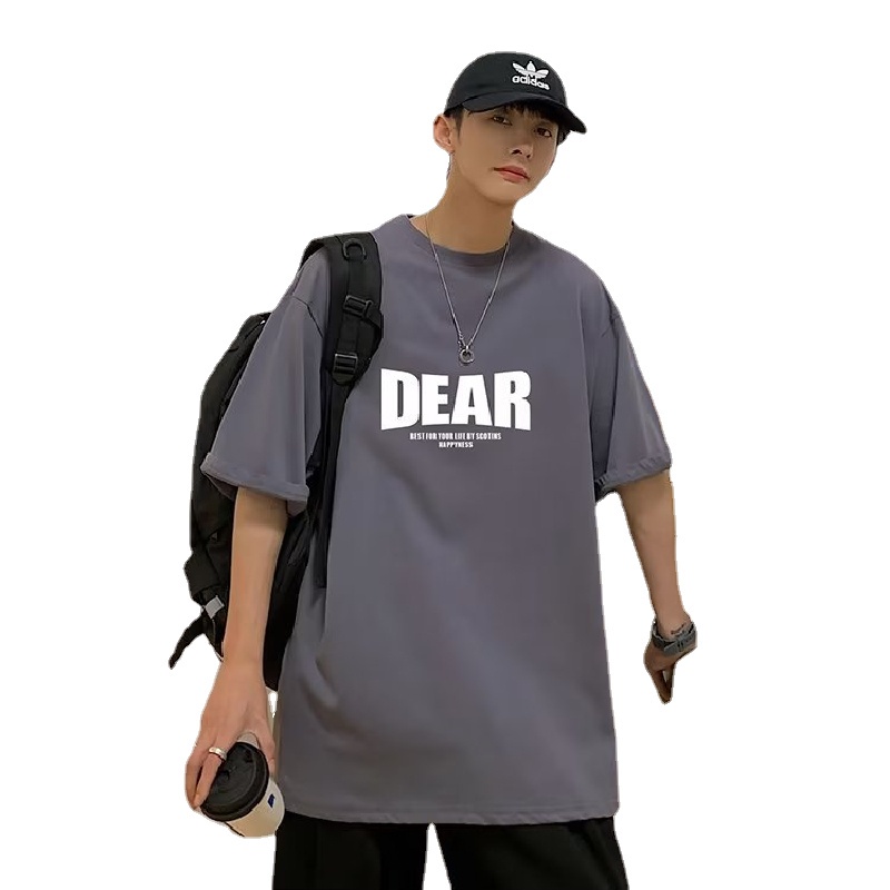 Áo Thun Tay Ngắn Dáng Rộng In Họa Tiết Phong Cách Hip Hop Thời Trang Mùa Hè Cho Nam Và Nữ size M-8XL
