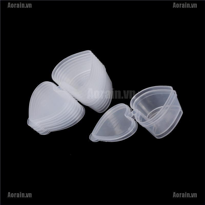 Bộ 10 Hộp Nhựa Trong Suốt Dung Tích 50ml