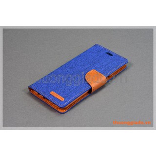 Bao da thời trang Samsung Galaxy S8+/ G955 (Hiệu GOOSPERY, CANVAS DIARY)