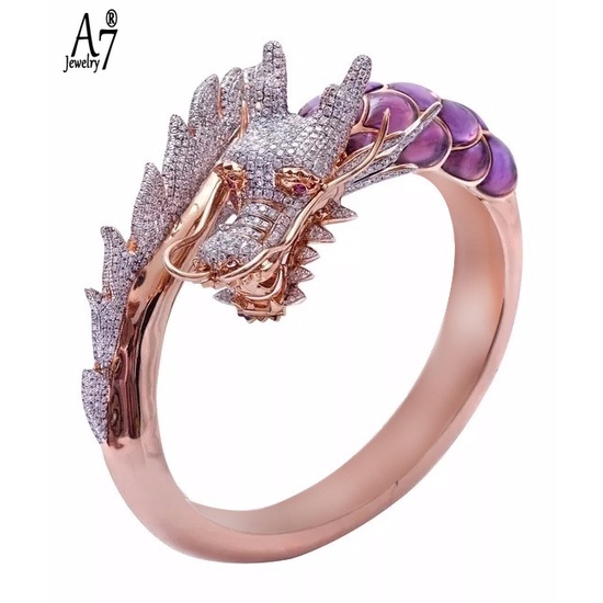 Nhẫn mạ vàng hồng 18k đính đá xinh xắn dễ thương