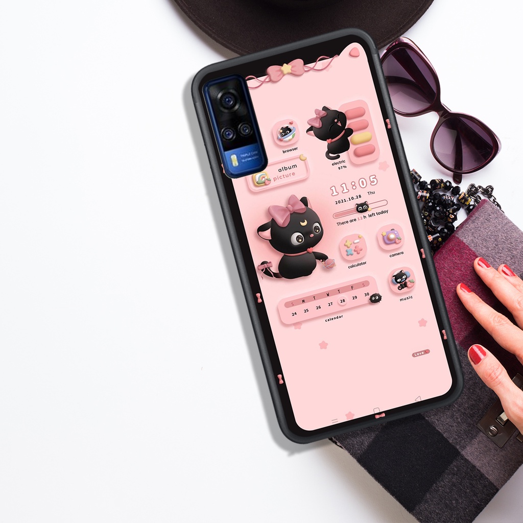 Ốp Lưng ViVo Y12S - Y20 - Y20S - Y51 2020 - Y53S - Y72 , In Hình Sinh Động, Dễ Thương Dành Cho Các Bạn Gái.