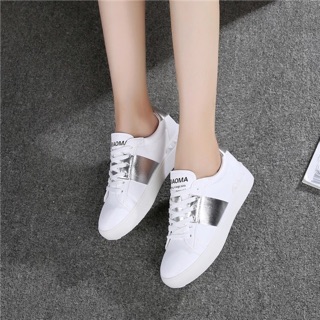 💥 Giày thể thao nữ trắng đế độn