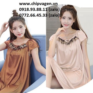 đầm ngủ thun - váy ngủ thun