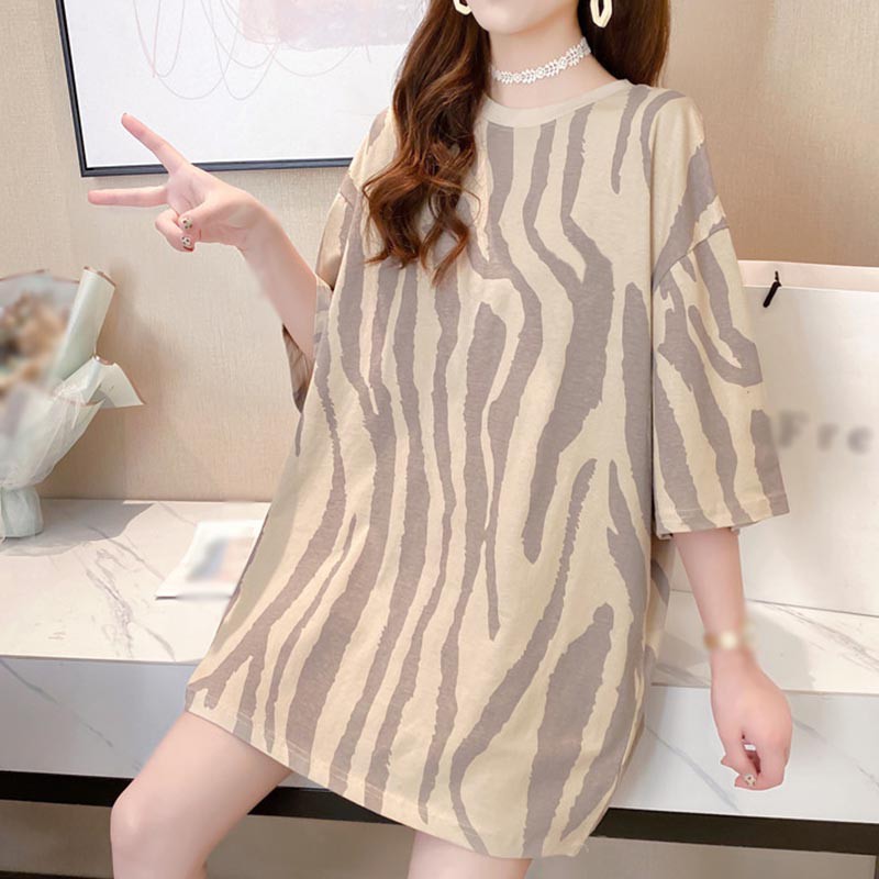 Áo Thun Nữ Cổ Tròn Ngắn Tay Thời Trang Hè 2021