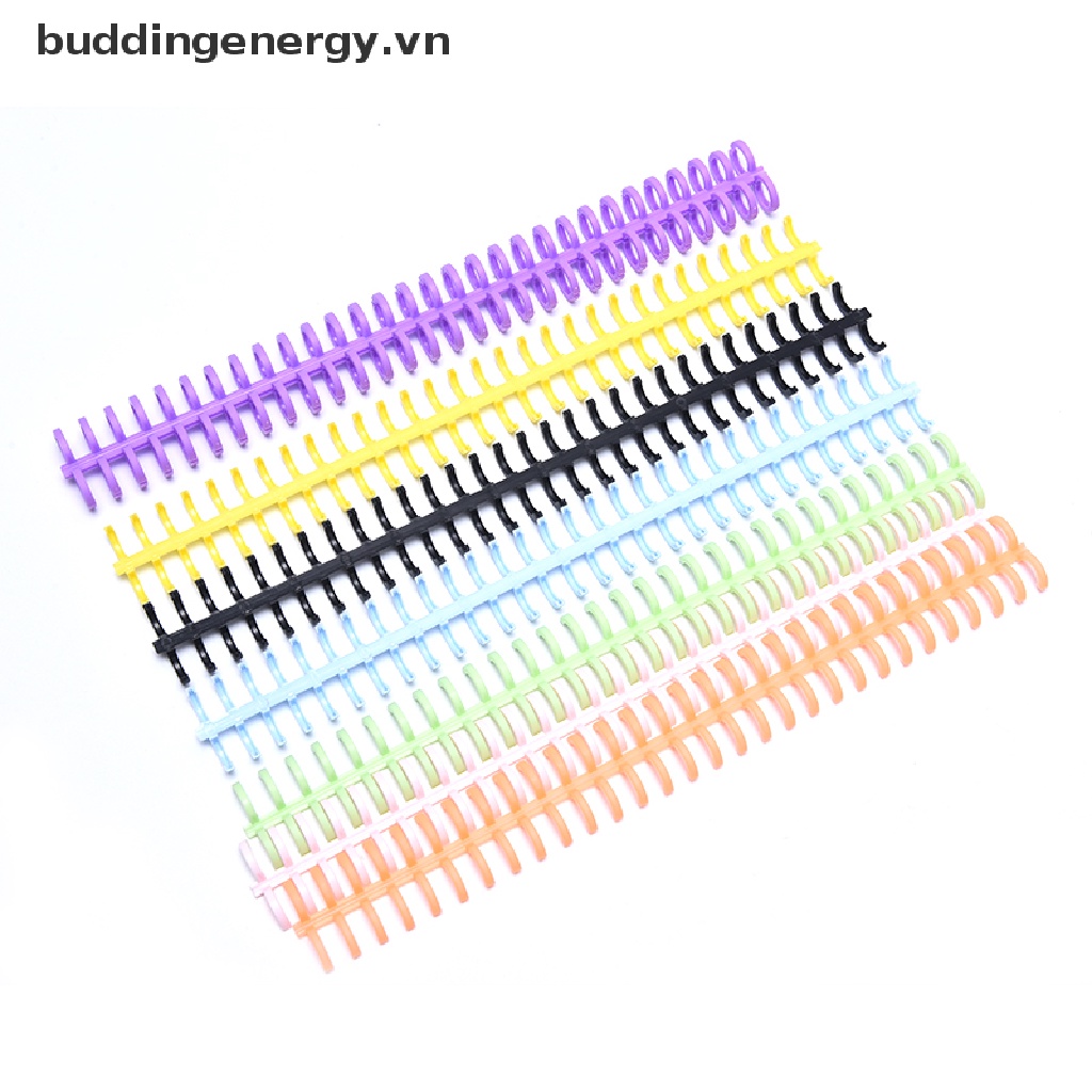 Set 5 gáy lò xo xoắn 30 lỗ dùng trang trí sổ tay Album