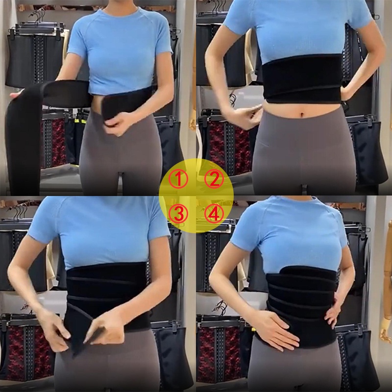 Đai nịt bụng co giãn hỗ trợ giảm béo sau khi sinh cao cấp tiện dụng