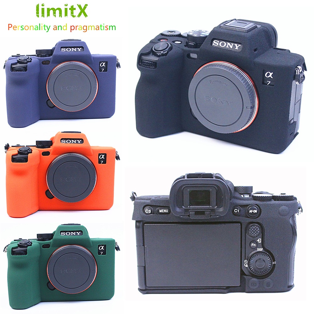 Túi Đựng Máy Ảnh A7M4 Bằng Silicon Chống Trượt Cho Sony A7IV A7 Mark IV