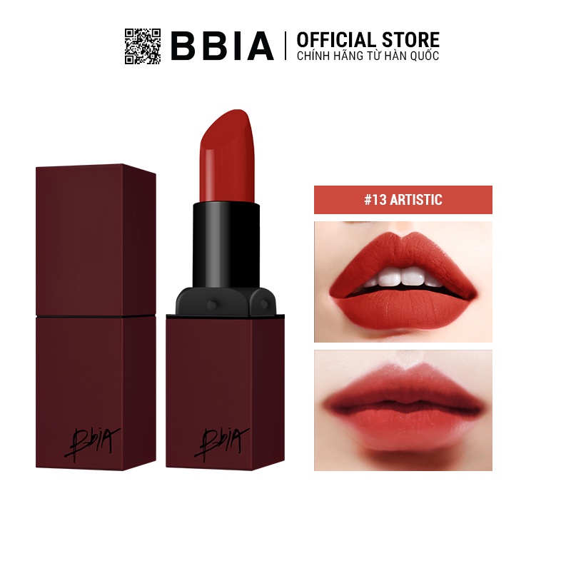 Son Thỏi Lì Bbia Last Lipstick Version 3 (5 màu) 3.5g Bbia Offical Store