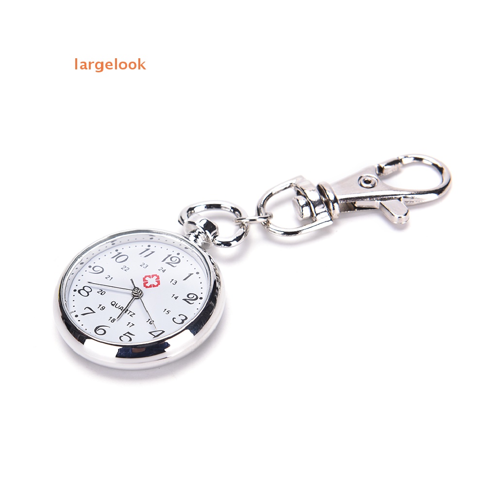 Móc Khóa Hình Đồng Hồ Bỏ Túi Chất Liệu Thép Không Gỉ Dễ Thương