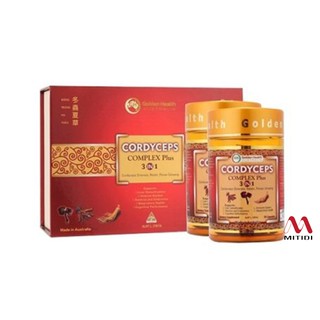 Viên uống đông trùng hạ thảo Golden Health Cordyceps Complex Plus 3 in 1