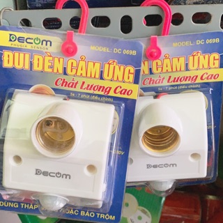 Đui đèn cảm ứng Decom chất lượng cao