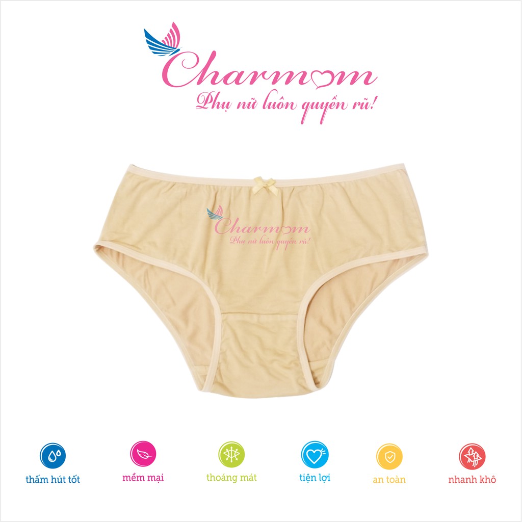 Combo 2 Quần Lót Bầu Cotton Basic Charm Mum