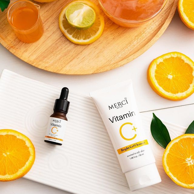 Serum Merci Vitamin C cho làn da trắng sáng mịn màng - Số 1 Thái Lan