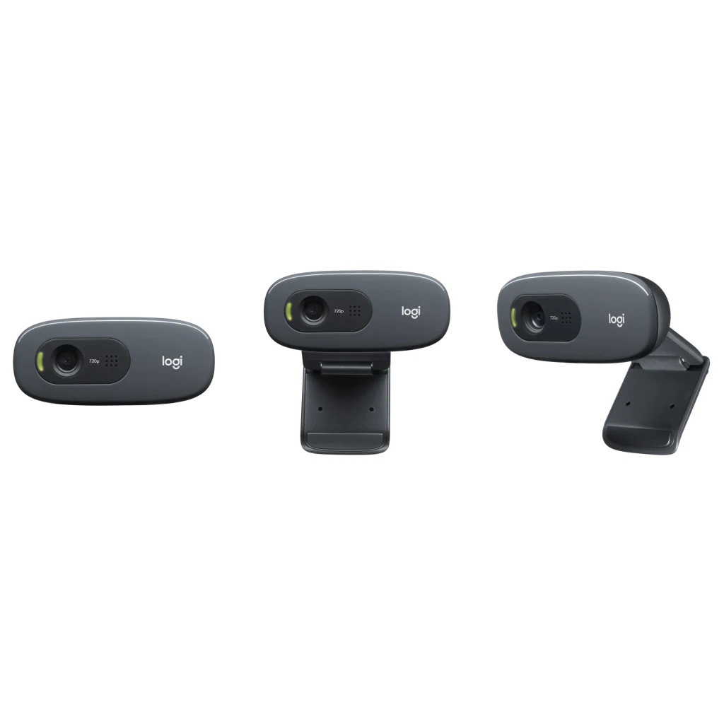 WEBCAM LOGITECH C270 HD - HÀNG CHÍNH HÃNG - Gọi điện video HD 720p cơ bản