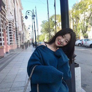 [ORDER TAOBAO/TMALL 030 ] Áo Len Cổ Lửng Cúc Vai Change Nhiều Style