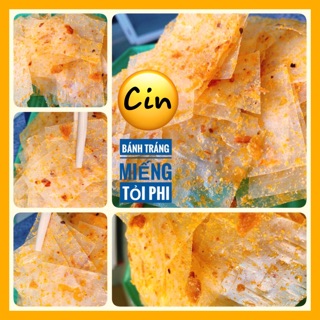 BÁNH TRÁNG MIẾNG TỎI PHI NHÀ CIN (250g)