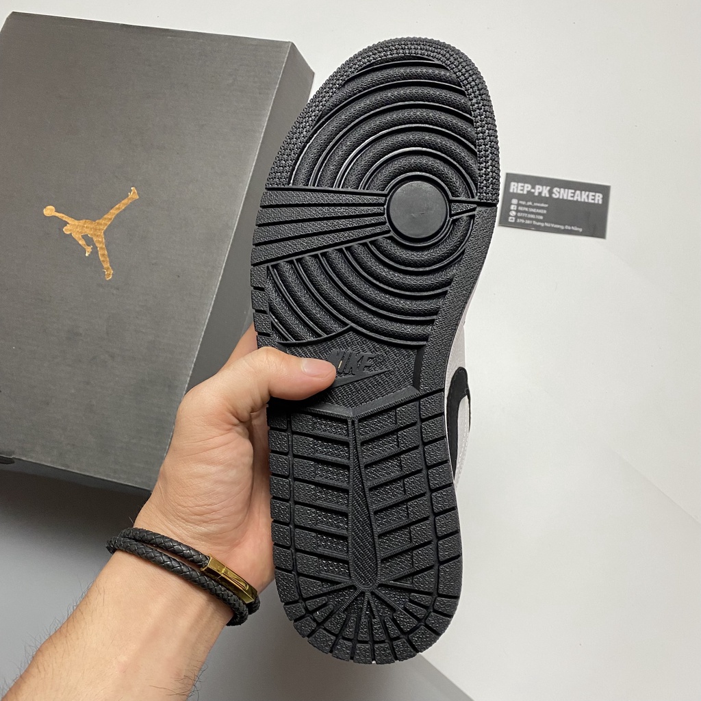 Giày thể thao Jordan 1 Low Black White  - REPK Sneaker | Phiên bản 1:1 chuẩn