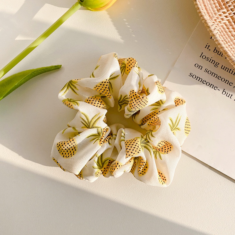 Dây cột tóc đơn giản nhiều màu sắc điệu đà phong cách Hàn Quốc