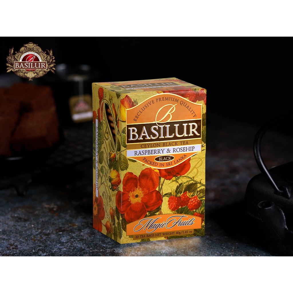 Trà túi lọc Basilur_hương trái cây_Nhập khẩu Sri Lanka_20 túi | BigBuy360 - bigbuy360.vn