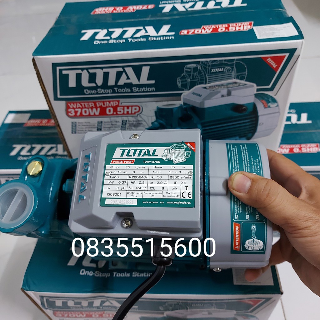 370W Máy bơm nước Total TWP13706