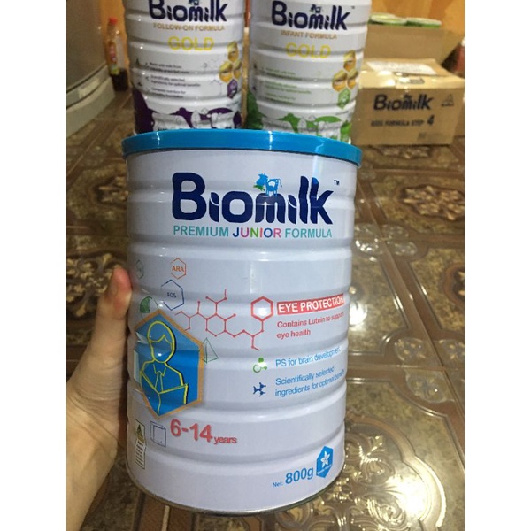 6 lon Sữa Biomilk số 1 ,2,3,4,5 Của Úc 800g hạn 4/2024