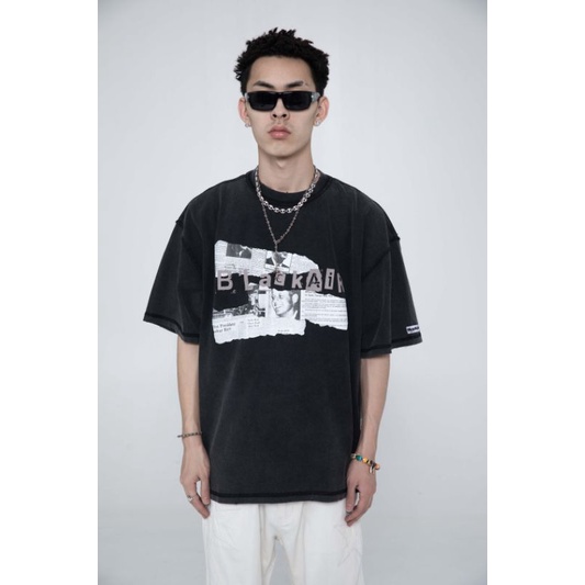 Áo thun BLACK AIR RETRO WASHED T-SHIRT