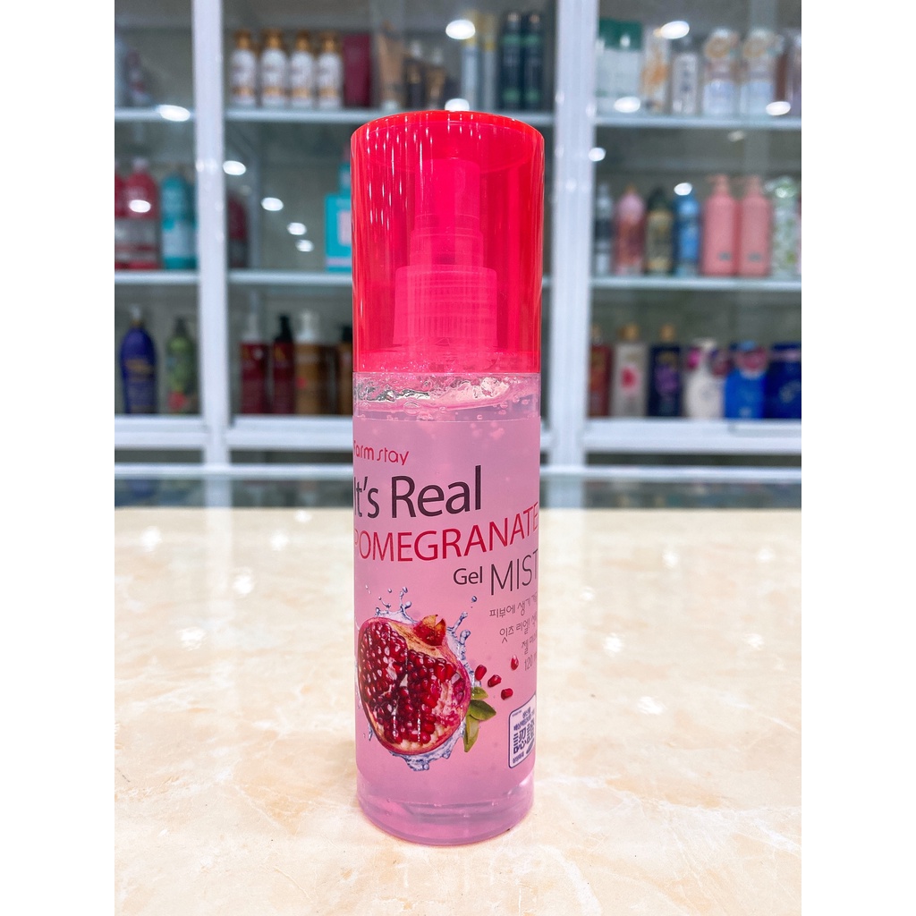 Xịt Khoáng Dạng Gel FARM STAY It's Real Gel Mist Hàn Quốc 120ml