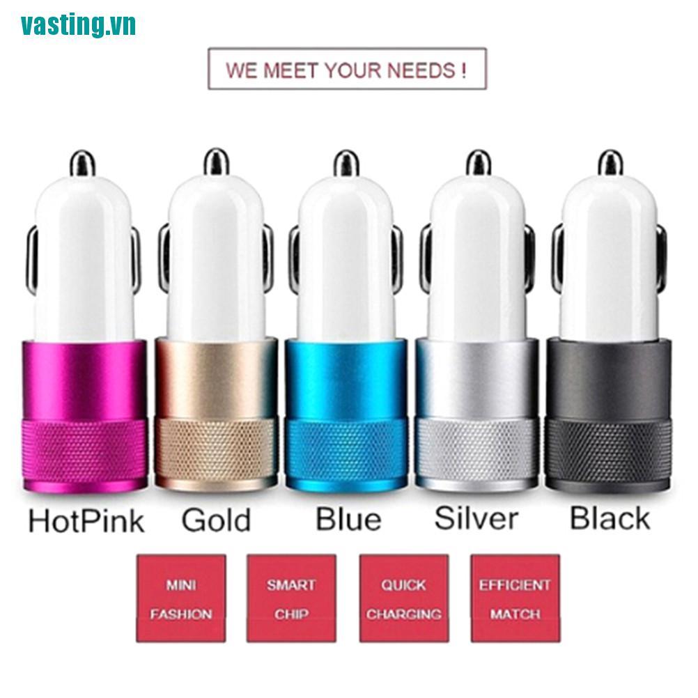 V☆Sạc Nhanh DC 3.1A 2 CổNg USB Cho ĐiệN ThoạI