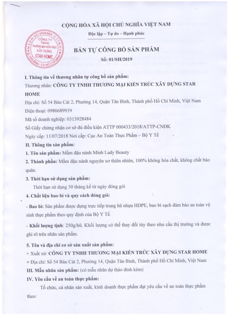 {Chính Hãng -Mua 1 tặng 2-Date mới}Mầm Đậu Nành Tăng  V1 Minh Lady Beauty thêm sâm tố nữ và colagen,tặng nạ mắt,fee ship | BigBuy360 - bigbuy360.vn