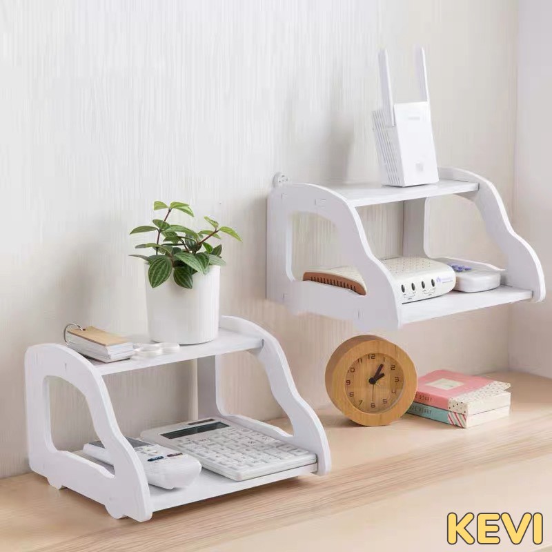 Kệ wifi treo tường nhỏ gọn thương hiệu Kevi